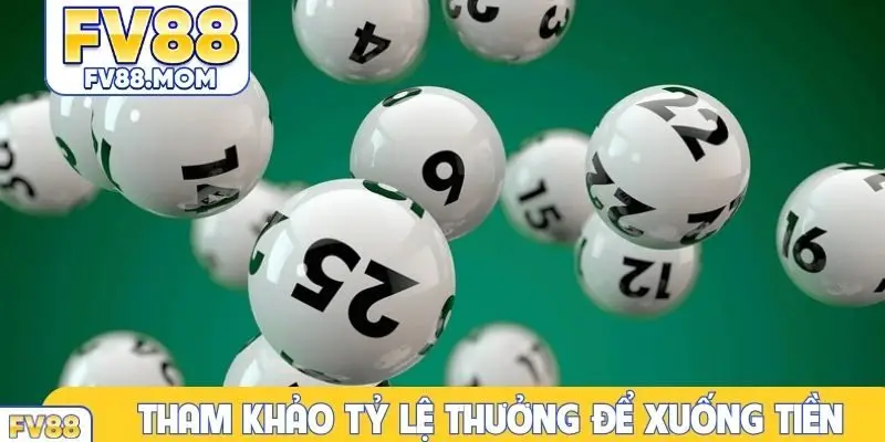 Người chơi tham khảo tỷ lệ thưởng để xuống tiền dự đoán