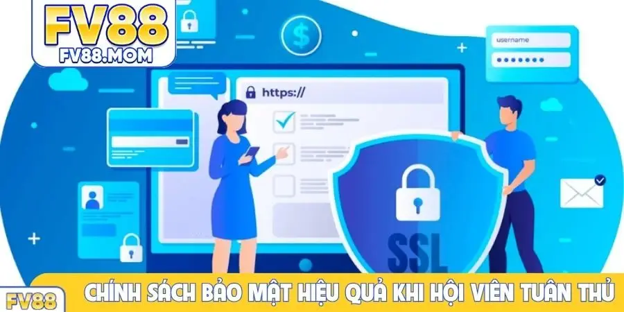 Chính sách bảo mật hiệu quả khi hội viên tuân thủ